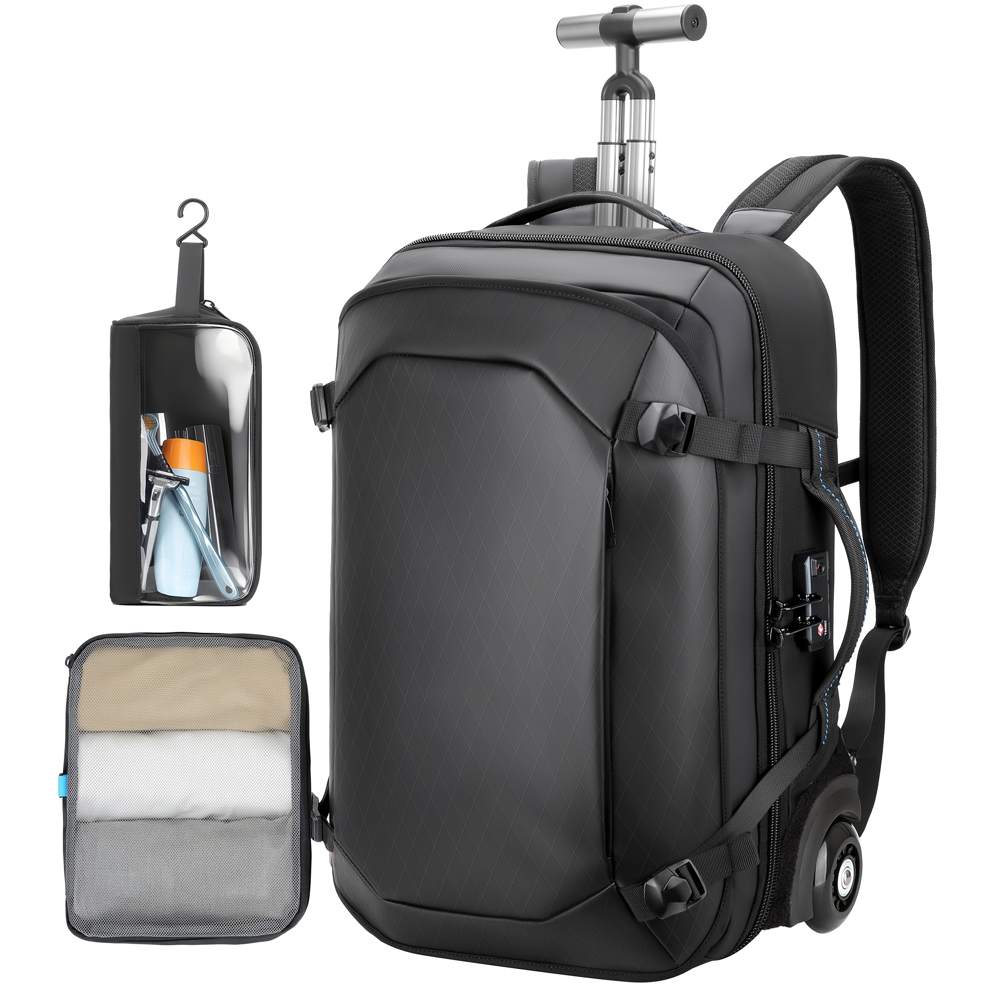 rolling laptop bag with wheel sold on Temu United States