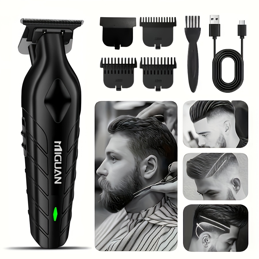 Image of Cordless Hair Trimmer For Men, Multifunctional Body Hair Shaver, Men's Hair Clipper - 0 Carving Shears For Professional Finishing, Usb Rechargeable, Trimming, Barber & Home Use