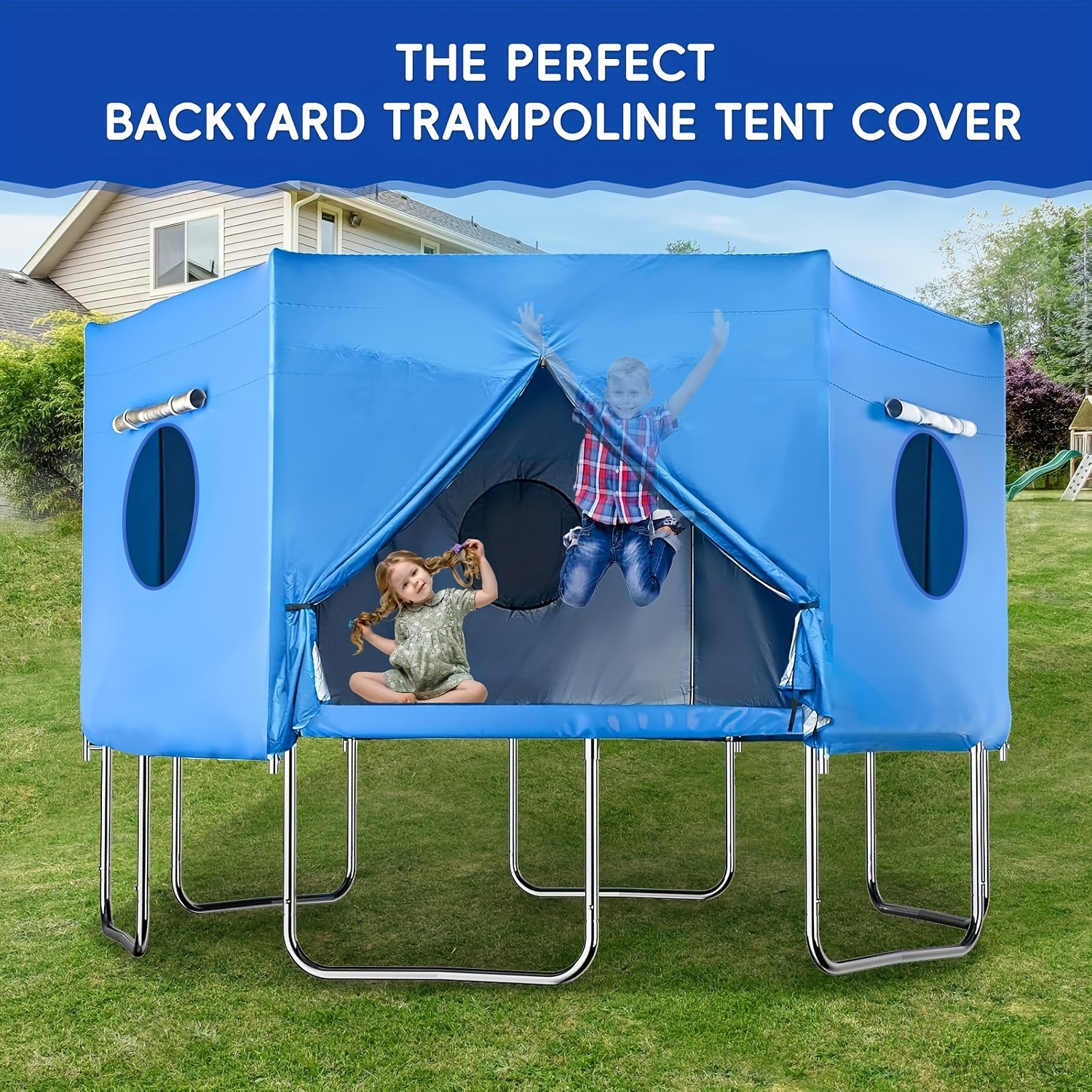 8ft trampoline cover tent best sale