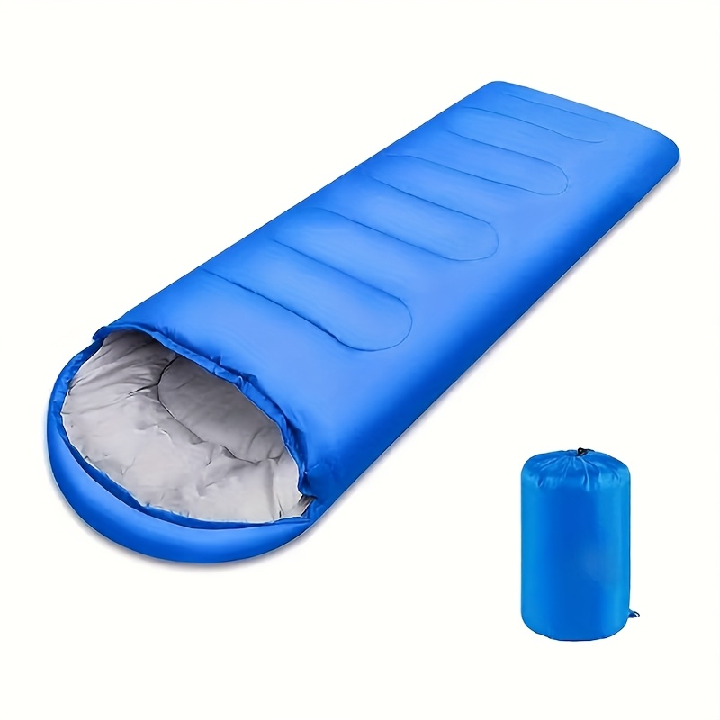 Portable Single Adult Sleeping Bag - Compact Thermal Envelope With Synthetic Suitable For Camping,, Travel | Lightweight Outdoor Sleeping Bag For Backpacking, Picnic & Emergency Shelter Use