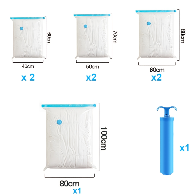 Space Saver Vacuum Storage Bags for Clothes, Small Compression Bags