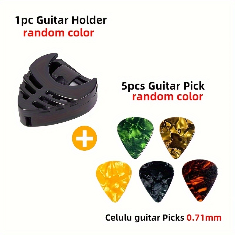 eine praktische kompakte gitarren plektrum aufbewahrung - Temu Germany