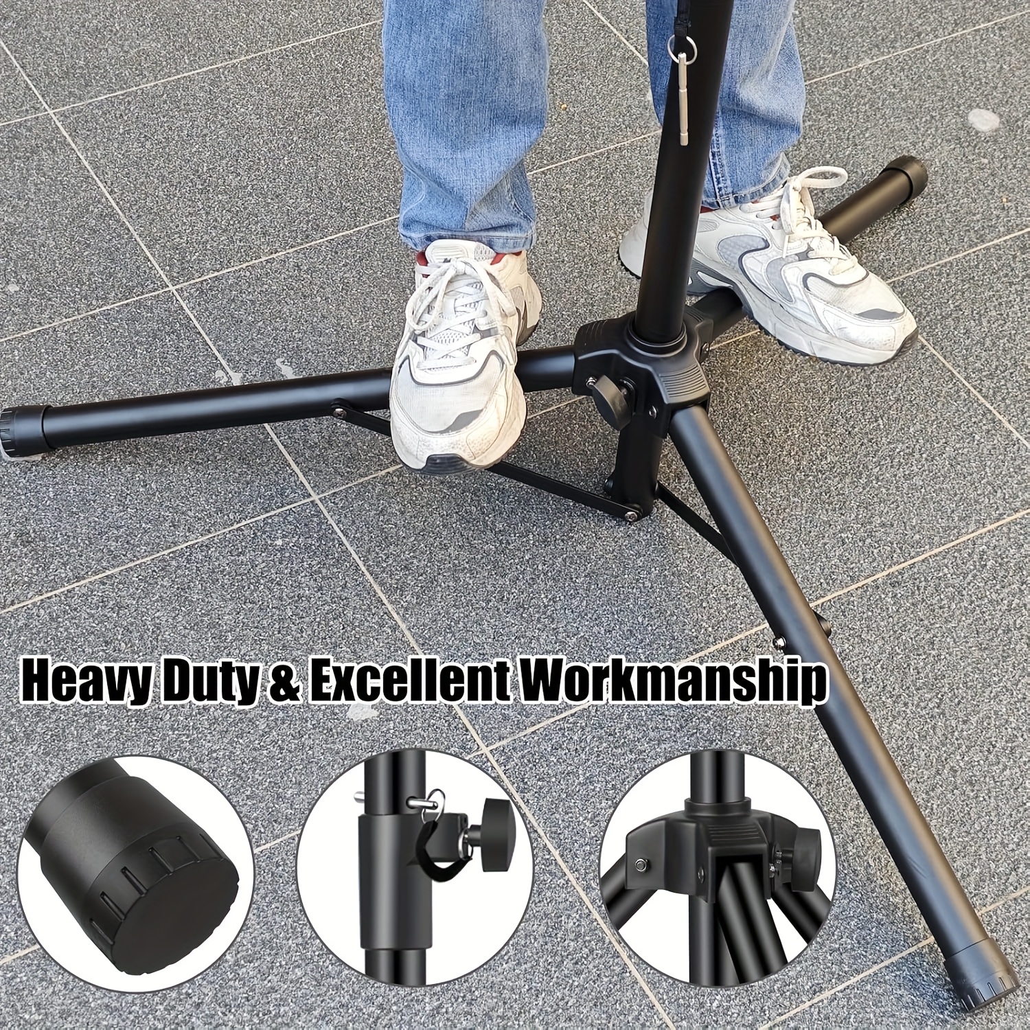 Support de trépied Starlink Gen 3, support de trépied réglable et robuste avec support de pôle Starlink compatible avec Starlink Gen 3, kit de montage de trépied Starlink Gen 3