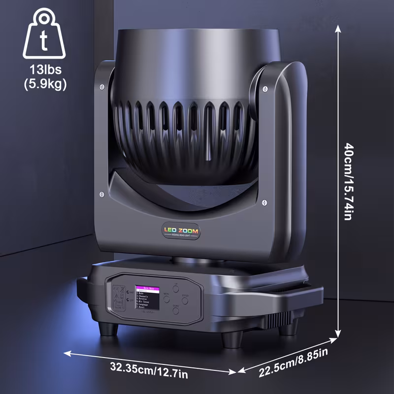380w led zoom moving rgbw dmx beam wall washer suitable for dj disco ktv bar theatre party 5