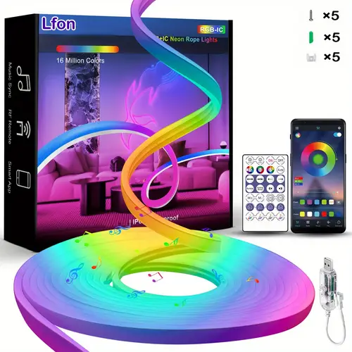Led String Temu LED Strip Lights - Temu