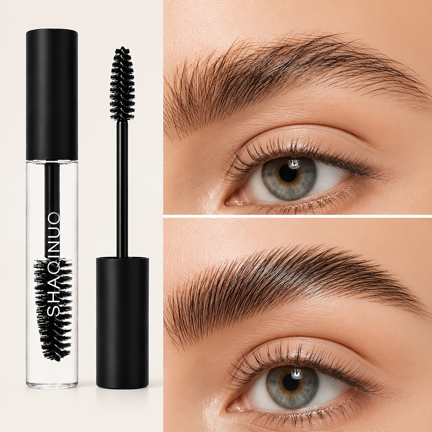 Image of Sheer Shaping Eyebrow Gel, Sheer And Non-heavy Setting, Wild Eyebrow Separated, Quick--day Lock, Transparent And -free, Natural 3d Shaping, Smoothing Unruly Hairs Without
