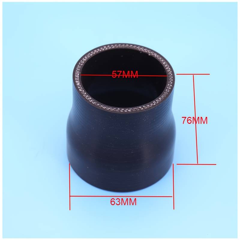 2.25" To 2.5" 90 Degree Reducer Silicone Hose – 57-63mm, 4-Ply, Turbo/Radiator