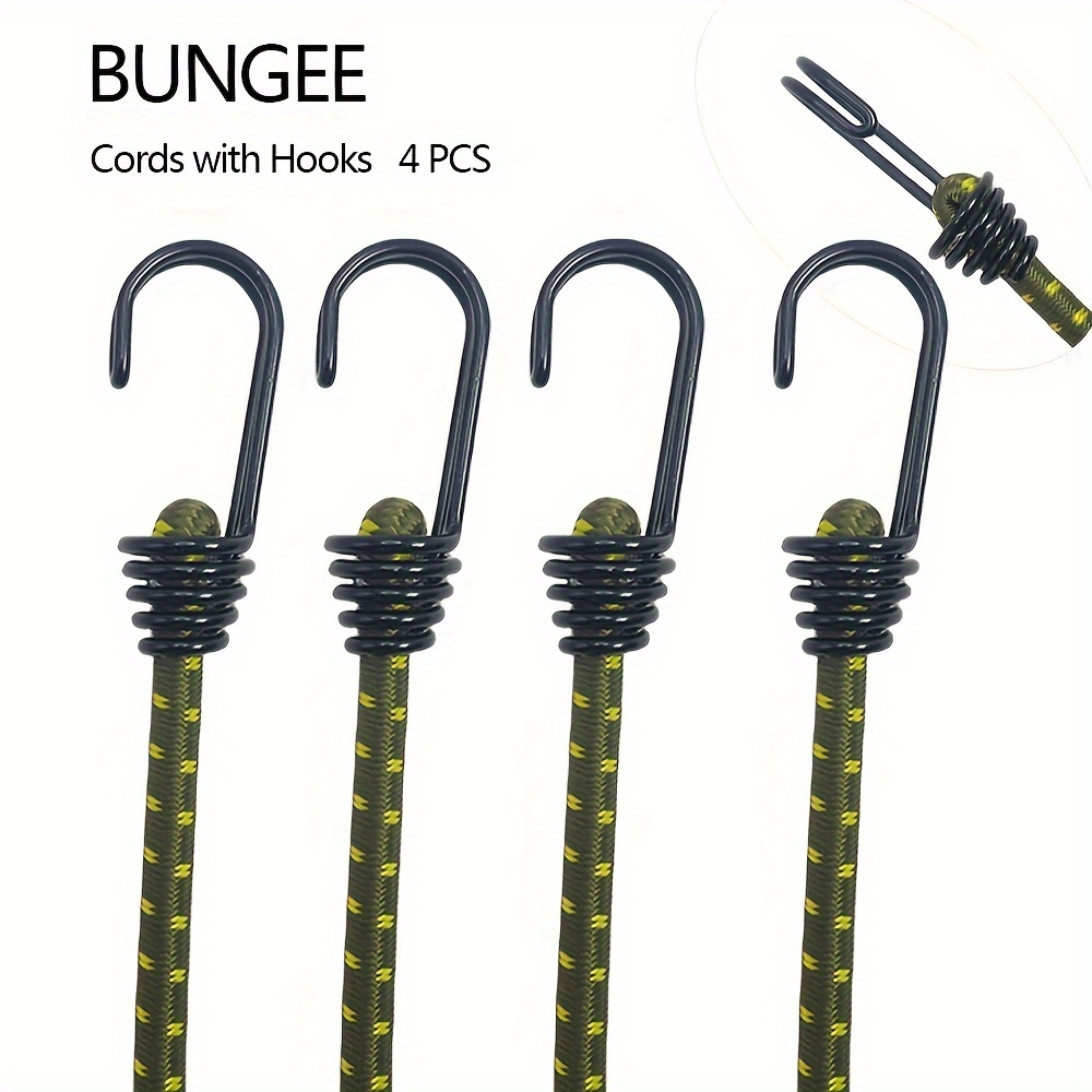 Generic Adjustable Bungee Cords Luggage Straps Fixed Rope With