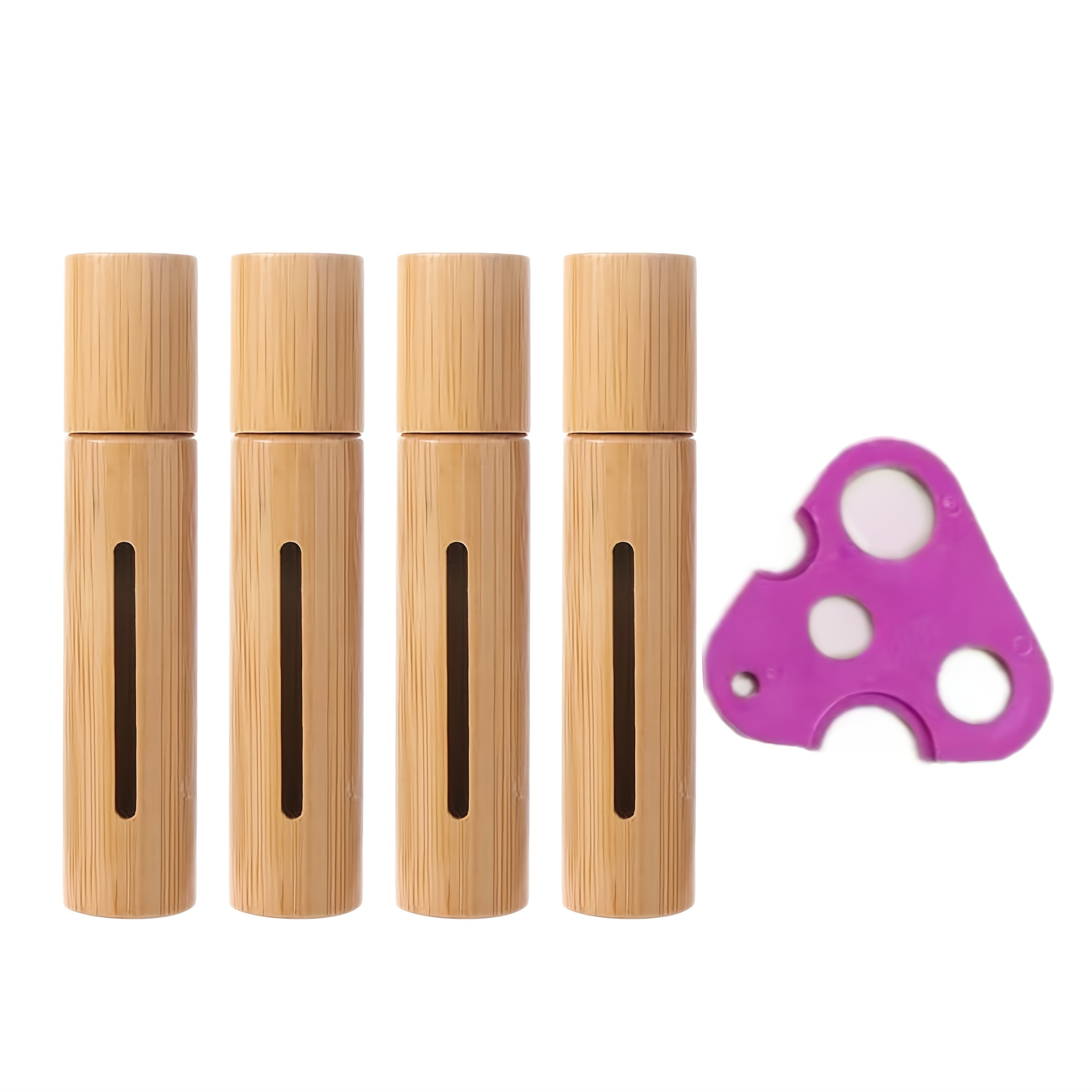 Set Of 4 Essential Oil Bottles, Reusable Perfume Containers, Cosmetic Storage Bottles, And Containers With