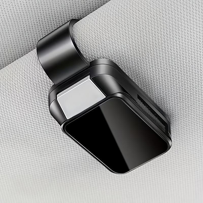 E-shop Multifunktionaler Auto-Brillenhalter, Sonnenblenden-Aufbewahrungsbox, Brillenclip, Luxus-Mode-Brillenclip, Neues Auto-Brillenetui