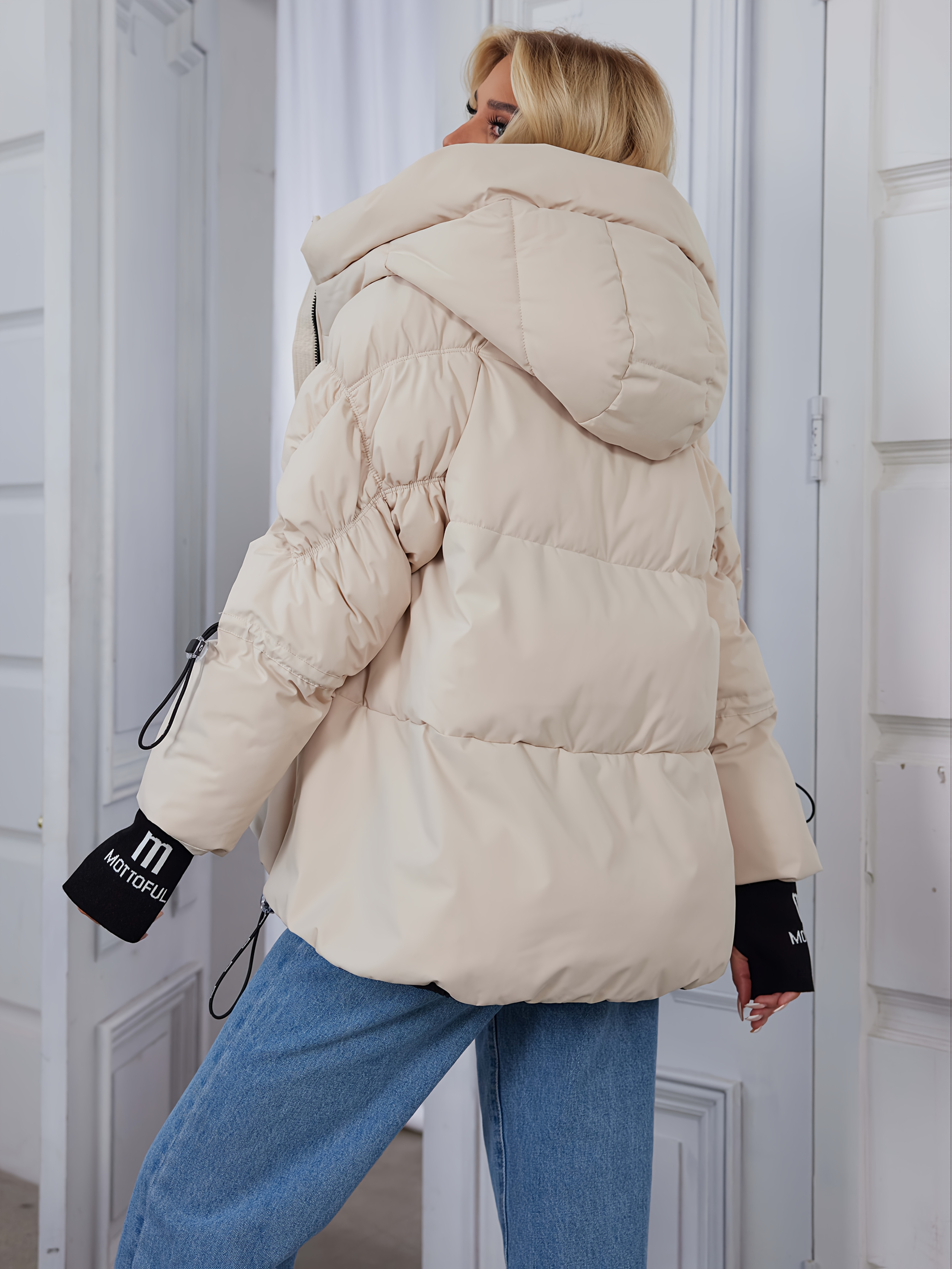 Coupe Vent Femme, Veste Chaude Femme Mode éPaissir