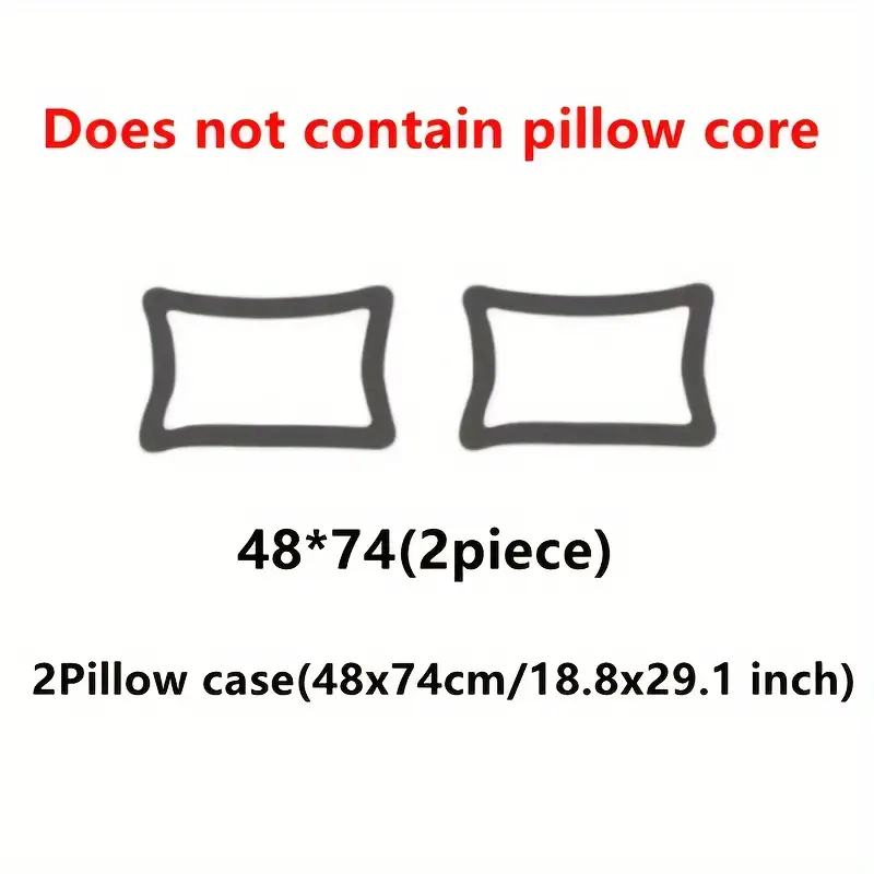 2pcs of milk velvet pillowcases new simple and fashionable adult pillow set soft and comfortable and breathable suitable for home office outdoor room car sofa pillow cover machine washable multiple patterns and colors from couple pillowcase suitable for without pillow core Product details 0