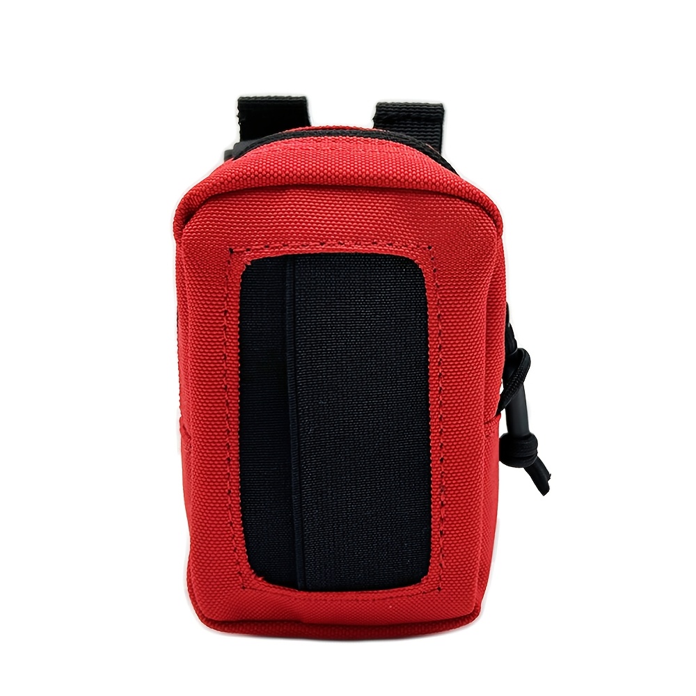 TEMU Custodia per guanti monouso in lattice, custodia per guanti da cintura da servizio in nylon, borsa EMT, custodia accessorio Molle, accessori per