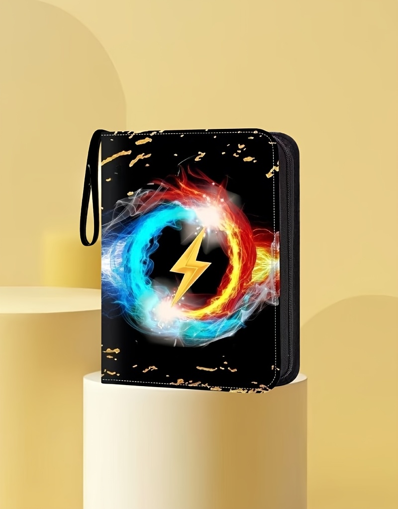 Small Trading Card Binder with 400/900 Pockets, Made of Durable, Featuring Vertical Transparent Card Slots, Perfect for Organizing Collections of MTG, TCG, Sports Cards, Game Cards, and Pet Cards