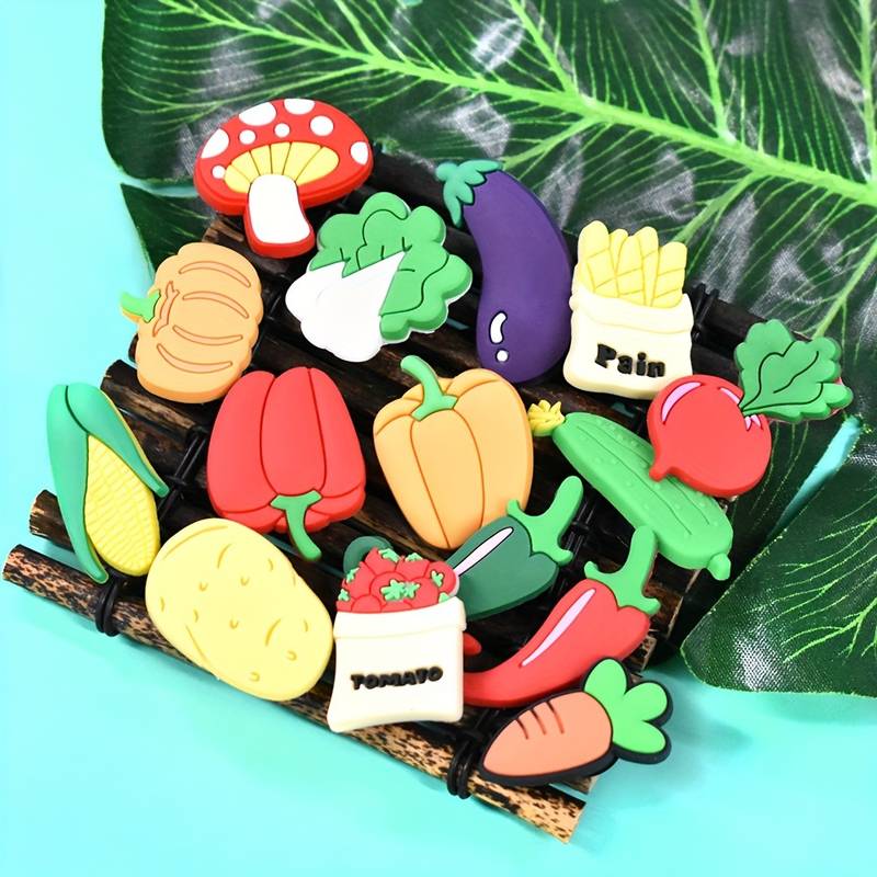 Charms Scarpe PVC Accessori Per Scarpe - 27 Pezzi Decorazioni A Fumetti Accessori Crocs Divertenti