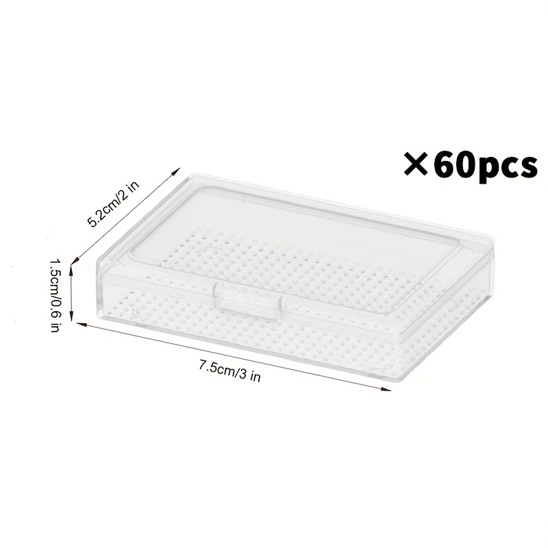60pcs Diamond Painting Trays, Trays With Lids, Storage Containers And Tray, Upgrade Convex Point Bottom Design For Efficient Crafting