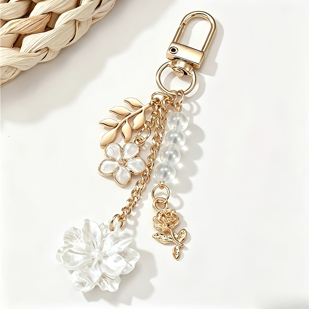 TEMU Nouveau porte-clés à breloque de sac sur le thème de , clé USB porte-clés, lanière en métal, pendentif en , porte-clés, breloque de téléphone,