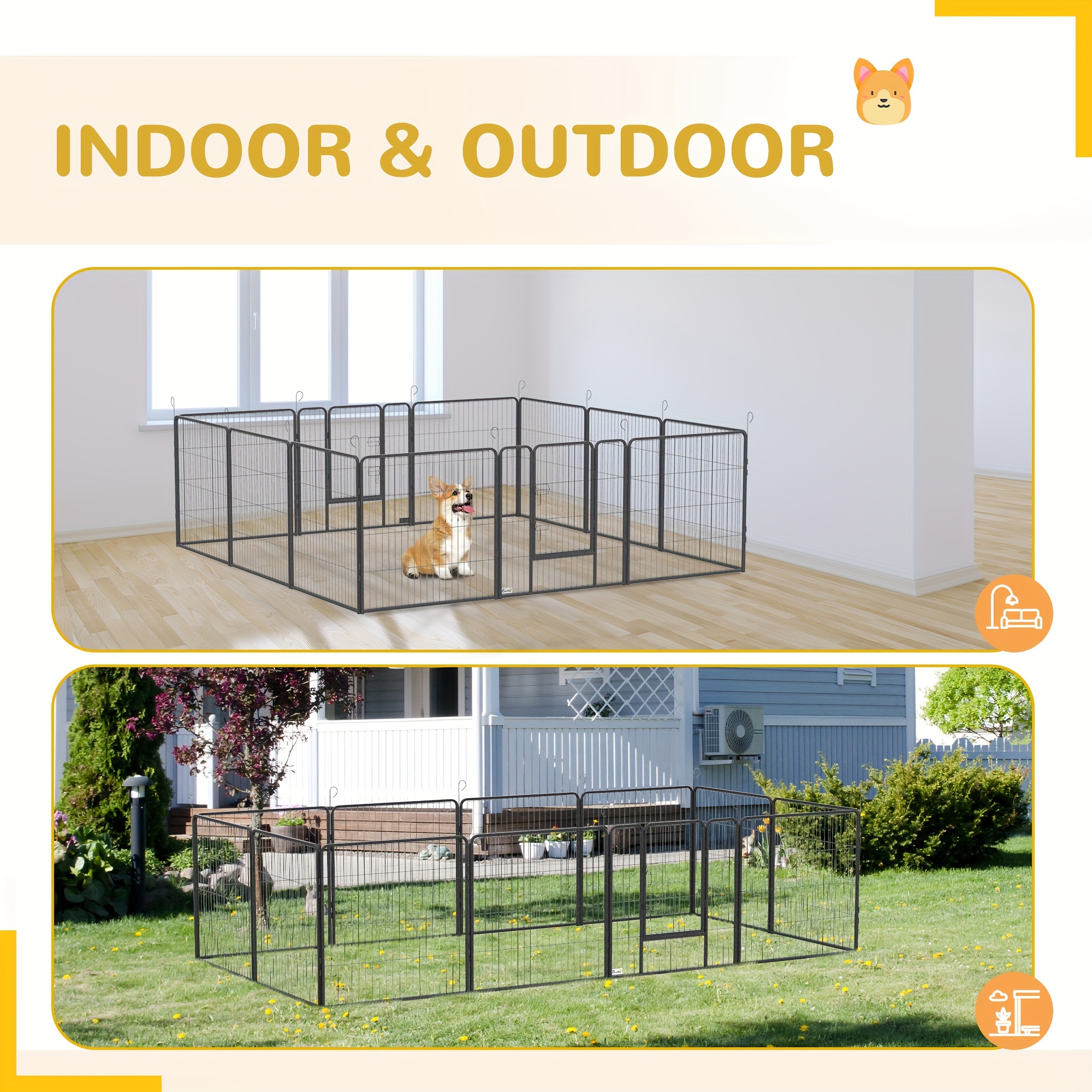 Puppy play yard hotsell