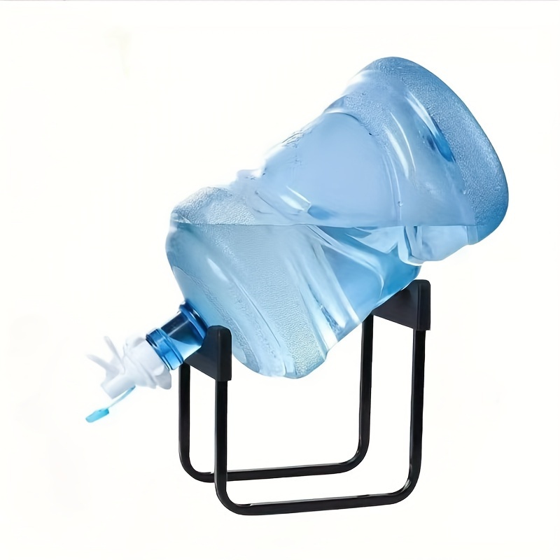 stainless steel 3 5 gallon water jug stand with dual dispenser valves rust resistant non slip   spout     fits 48mm 55mm bottles white Product details 1