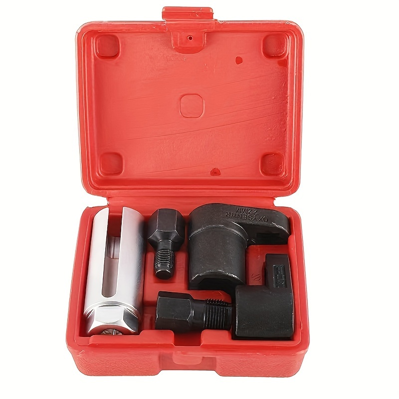 

5- Set, Steel, Automotive O2 Removal And Installation Thread Tracking Tool Kit