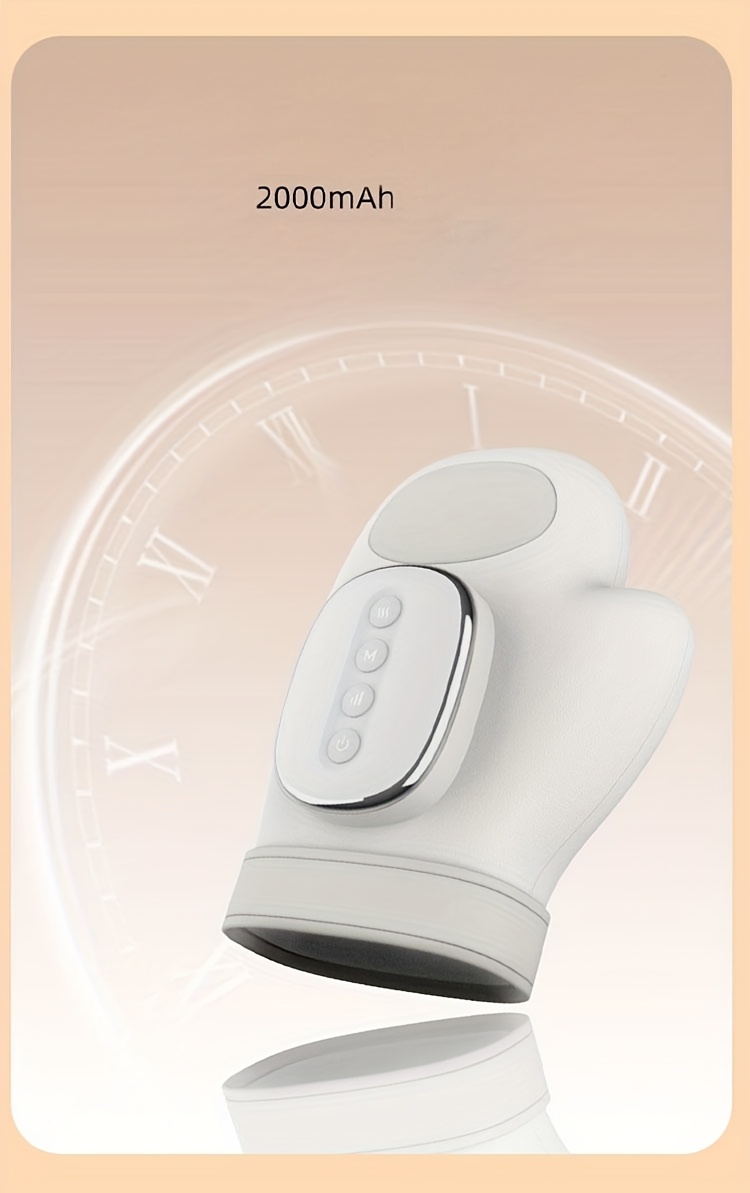 massageur de mains intelligent - cadeau idéal, massageur de mains à pression chaude avec 3   de massage et 5 modèles dondes  . parfait  , femmes et parents Détails du produit 5