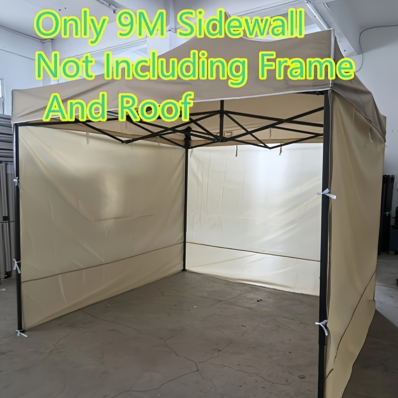 

10x10/10x20 Canopy Tent , 9m Waterproof Oxford Fabric, Uv Protection, Resistant, Outdoor Camping & Picnic Shelter, Spring, Summer, Autumn, Winter, Pvc Frame Not Included