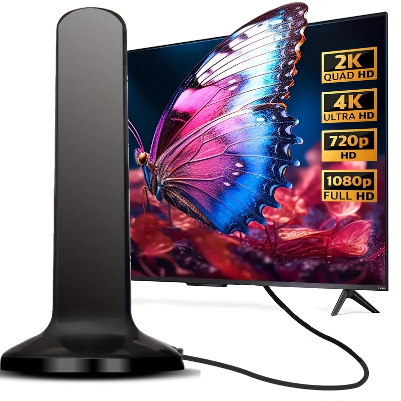 indoor digital tv antenna set for 2025 compatible with   4k full hd smart tvs and older models       coaxial cable Product details 0