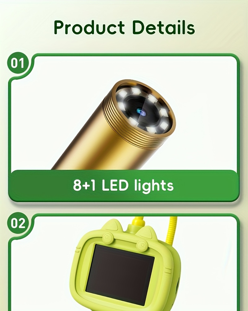 mini pocket handheld metal detector electronic toy educational science kit outdoor exploration photography with usb   gift for boys and girls aged   birthday christmas present Product details 10