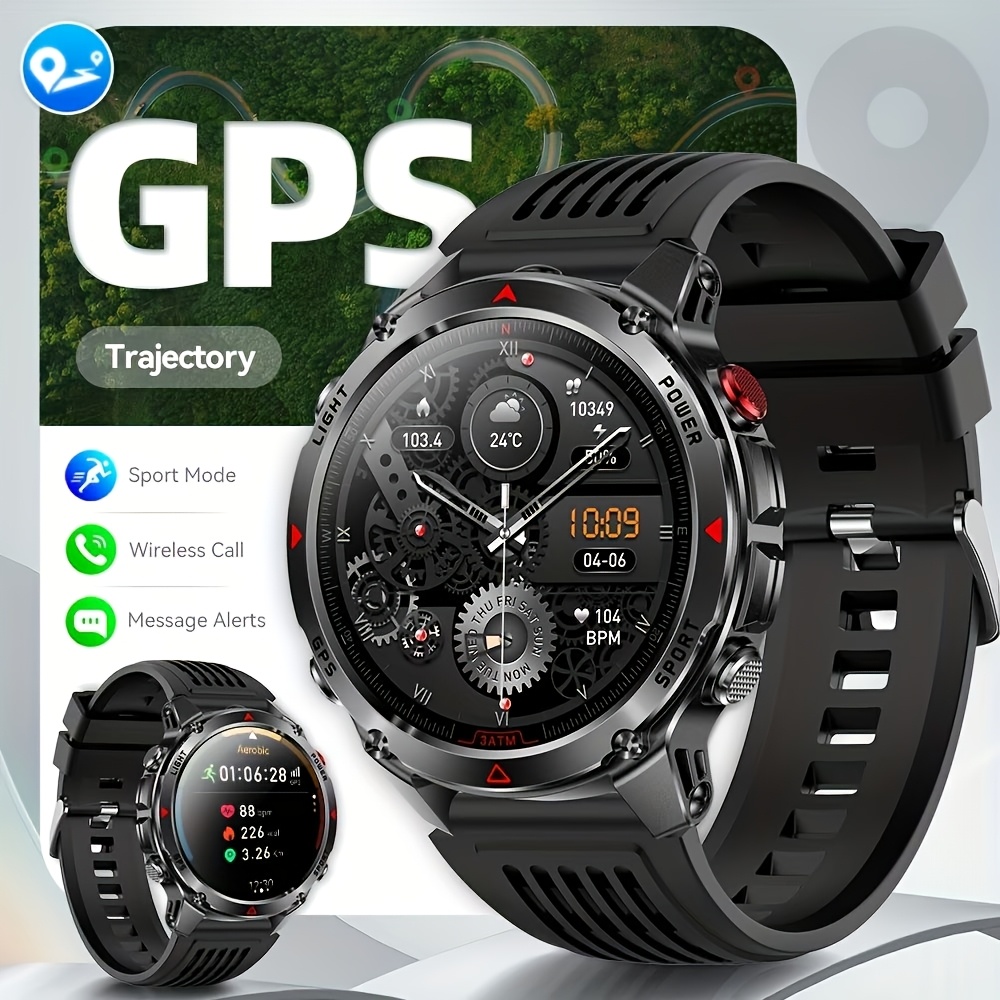 540mah For Men And Women, Gps Outdoor With , Pressure, Compass Function, Ipx8, 100 , Wireless Calling