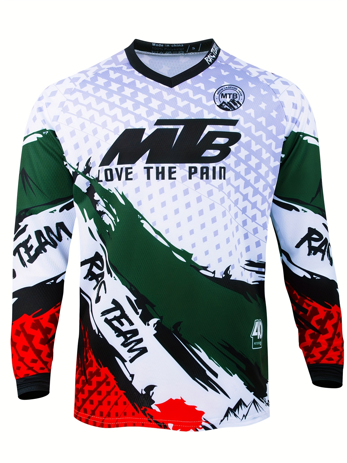 RAC Team * Sweatshirt for Cross-* Mountain Bike Racing T-Shirt, Suitable  for Cycling, Motorcycles, And Motocross Events, image size:800x1066