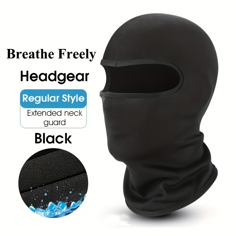 Outdoor Motorcycle Breathable Face Mask, Comfortable Quick-Dry Riding Hood