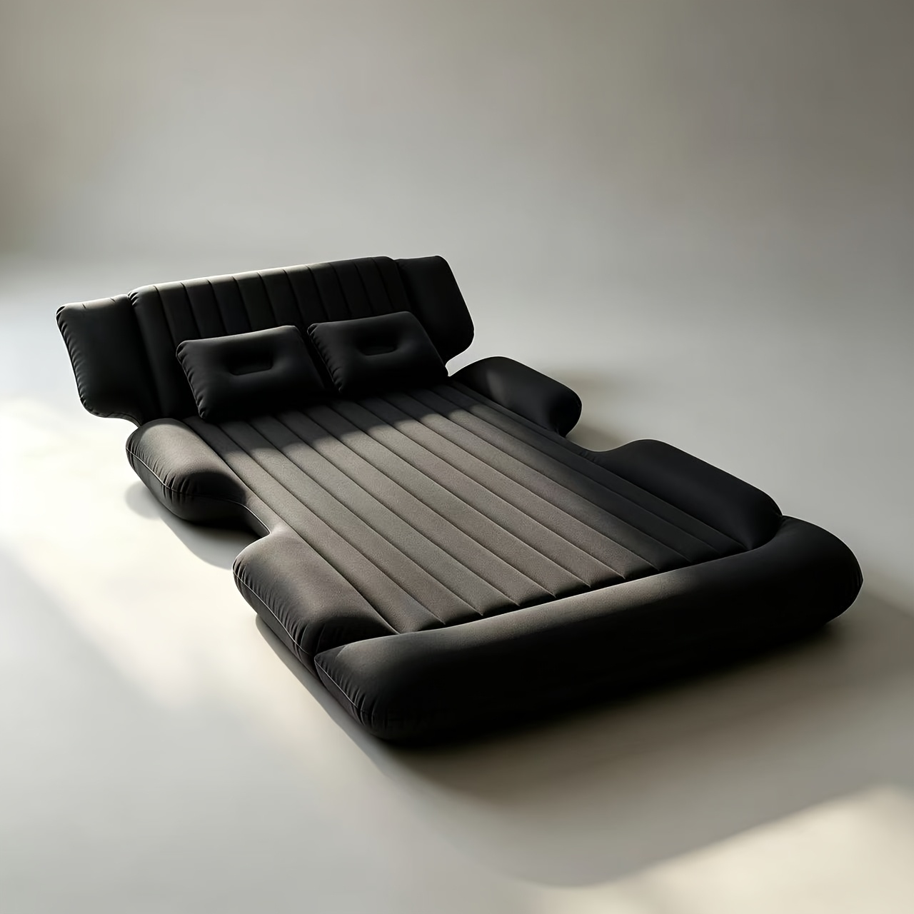 TEMU Portable Outdoor Car Inflatable Bed, Foldable Back Seat Sleeping Mattress, Compatible With Suv, Sedan, Pickup Truck, Rv, Essential Sleeping Pad