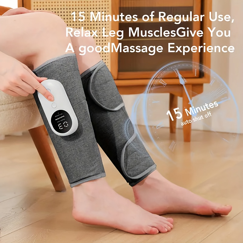 Leg Massager For Circular Calf Press, Air Compression Massager, 3 Intensities, Easy To Use, For Feet, Legs, Thighs And Knees, Cordless Leg Massager, Christmas, Mother'S Day And Father'S Day Gift. 10 Leg Massager For Circular Calf Press, Air Compression Massager, 3 Intensities, Easy To Use, For Feet, Legs, Thighs And Knees, Cordless Leg Massager, Christmas, Mother'S Day And Father'S Day Gift. - Image 10