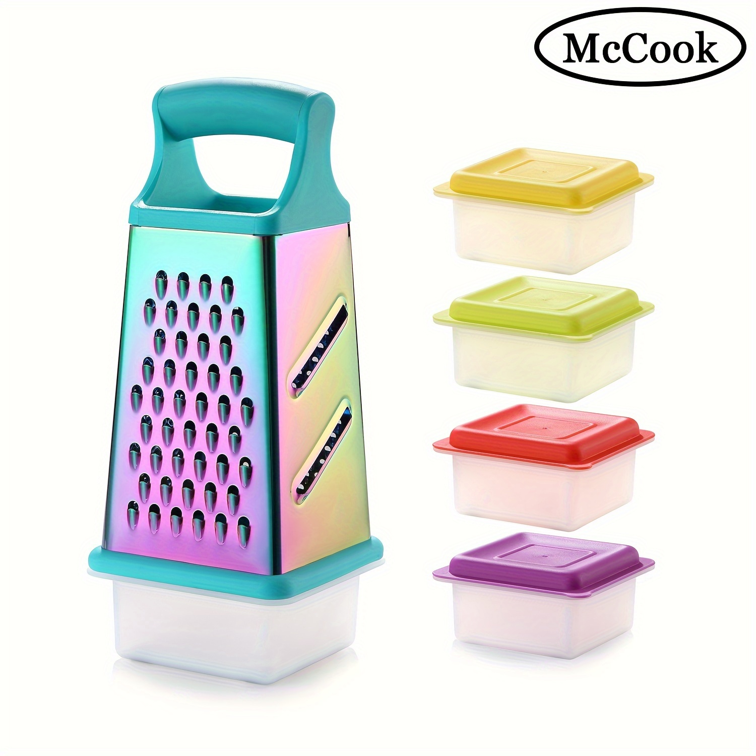 

Mccook Mtea57 4- Grater Grater, Kitchen Accessories, Kitchen Gadgets And