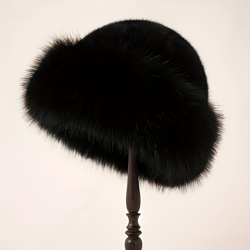 TEMU Cisily Brand Elegant Women's Winter Hat - Comfortable, Warm, And Thickened Mongolian Hat With Ear Protection, Plush Hat With A Stylish And , ,