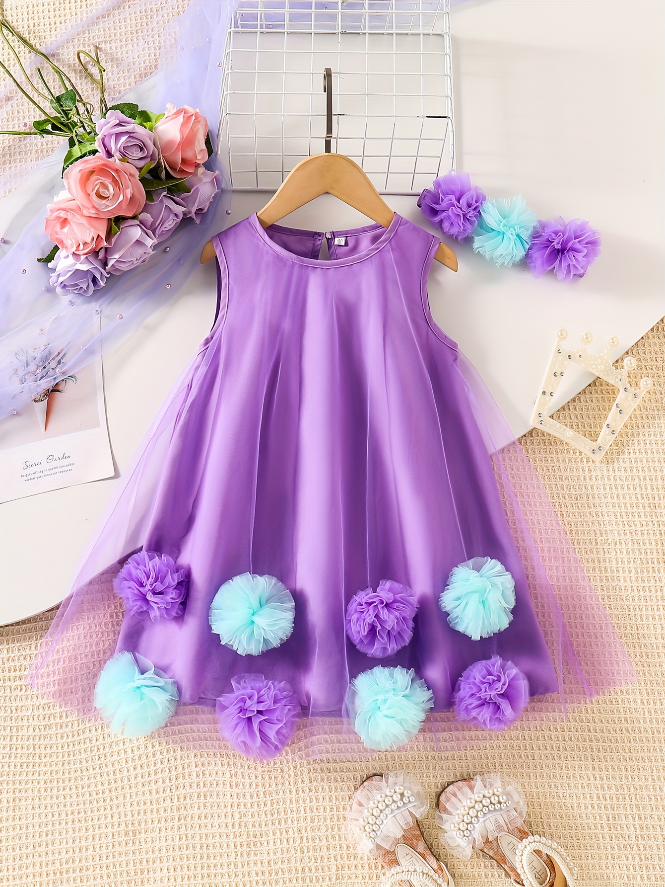 cute casual dress girls essential girls clothing - Temu Finland