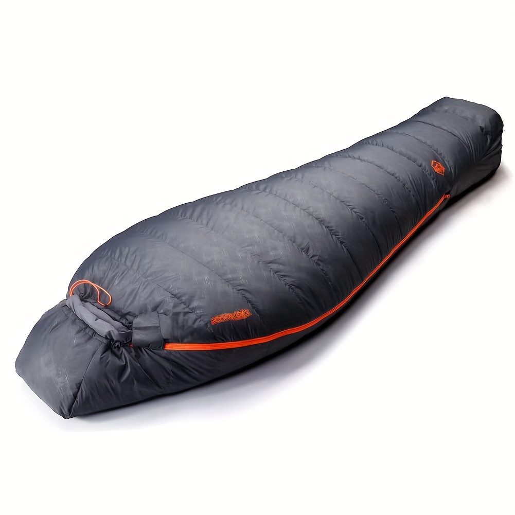 

Zooobelives F Down Sleeping Bag For Adults - Lightweight And Compact 4-season Bag For Backpacking, Camping, Mountaineering And Other Outdoor Activities