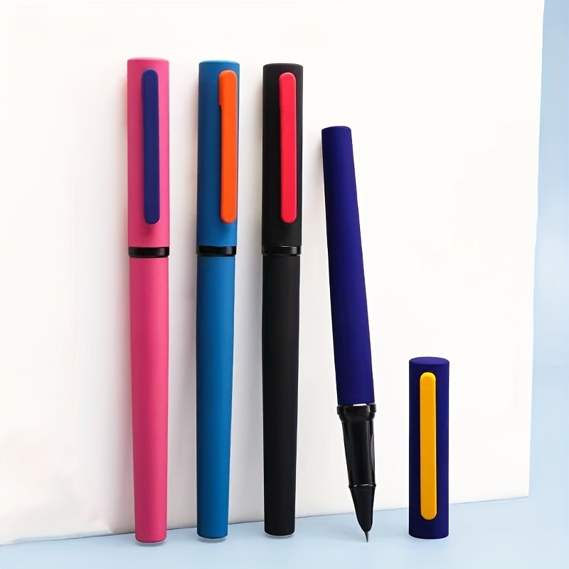 stilou metalic versatil cu opțiuni de cerneală - penițe fine și , design ușor pentru școală, birou și utilizare în afaceri (cerneală neinclusă) detalii 5