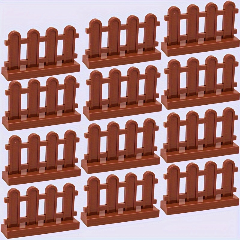 Image of 12pcs/set Building Garden Round Arch Tail 1x4x2 Ranch Diy Animal Scene Play Christmas Gift Birthday Gift