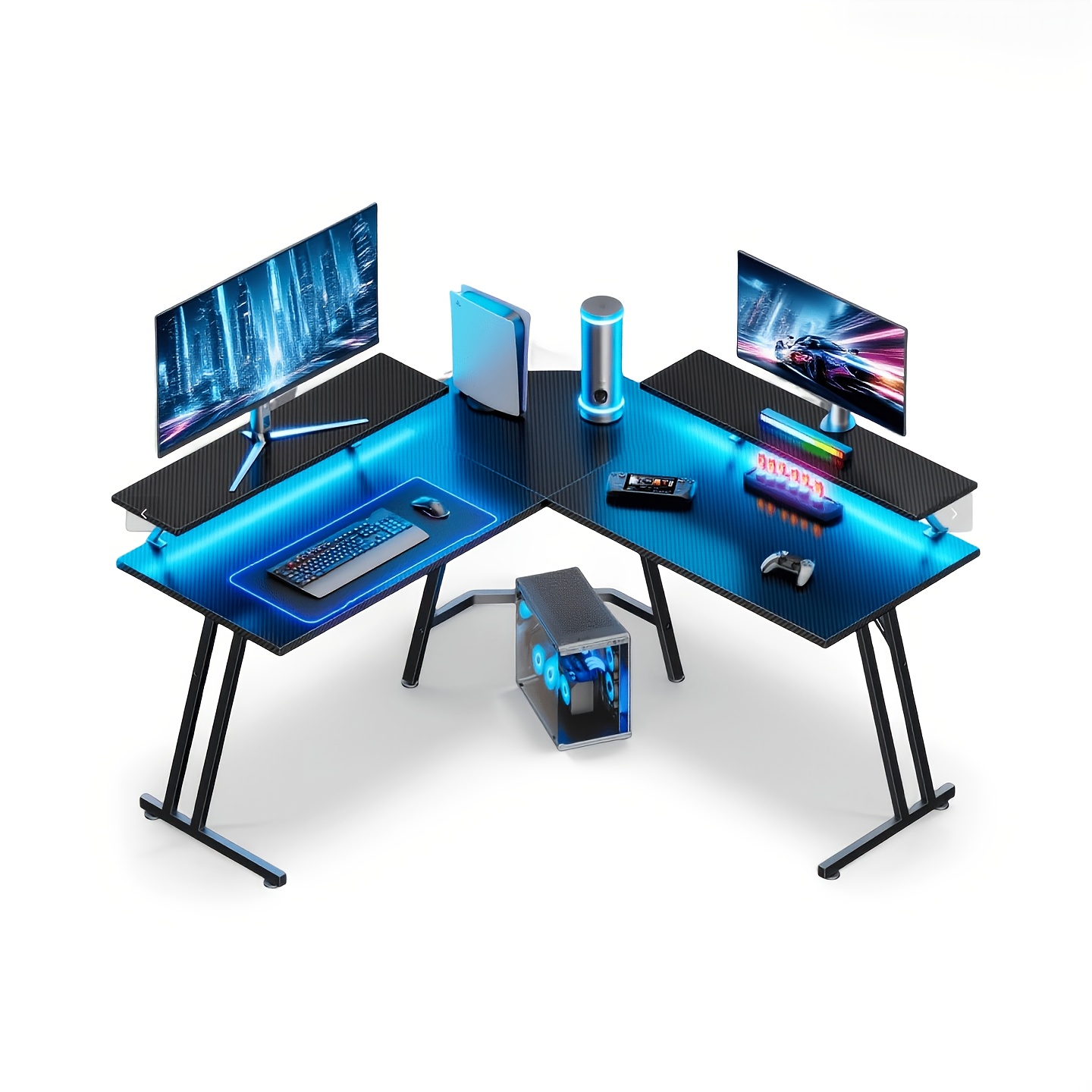 rgb desk sold on Temu United States
