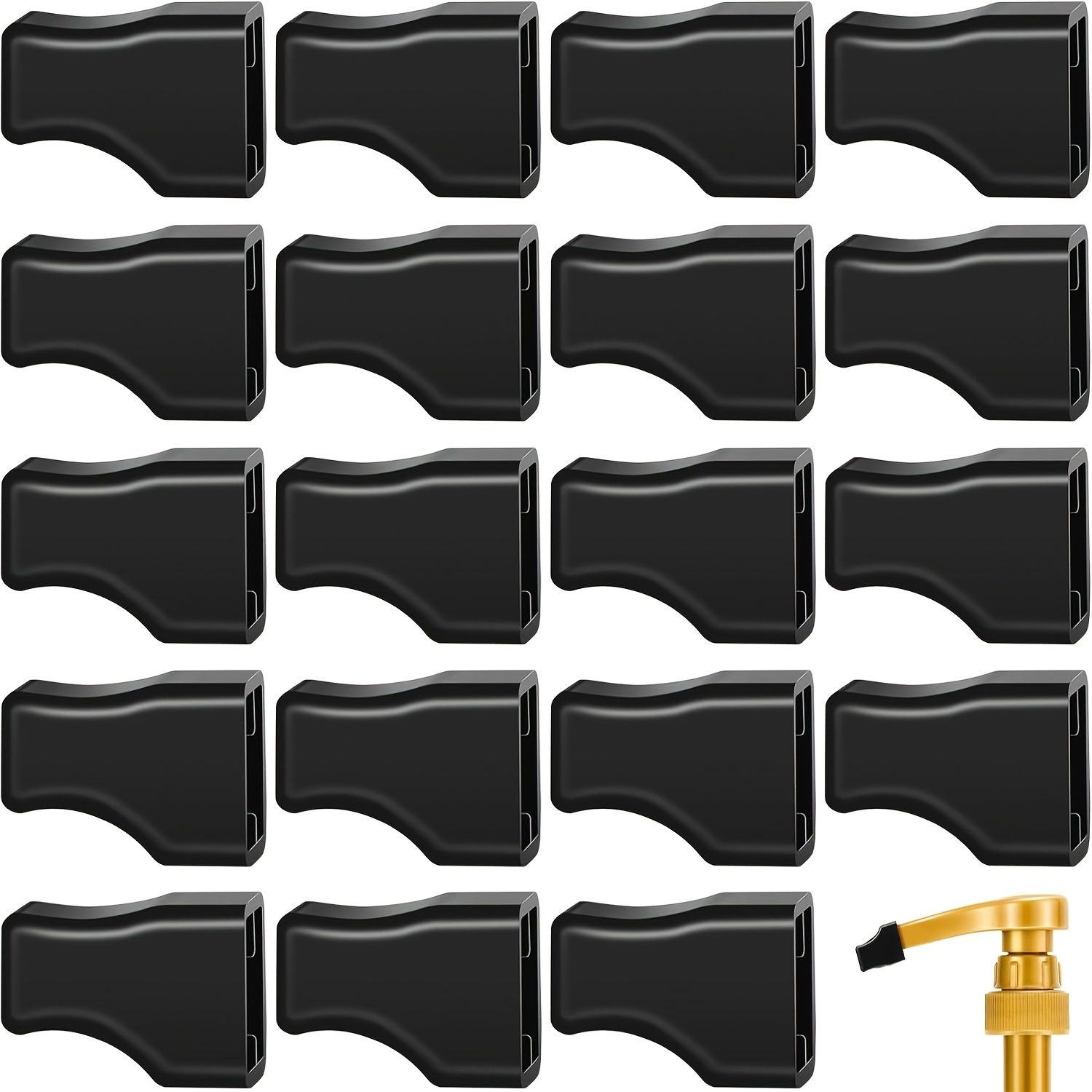 

20pcs Silicone Coffee Syrup Pump Covers - Bottles , Fits , , Skinny, Pumps, , Preserved