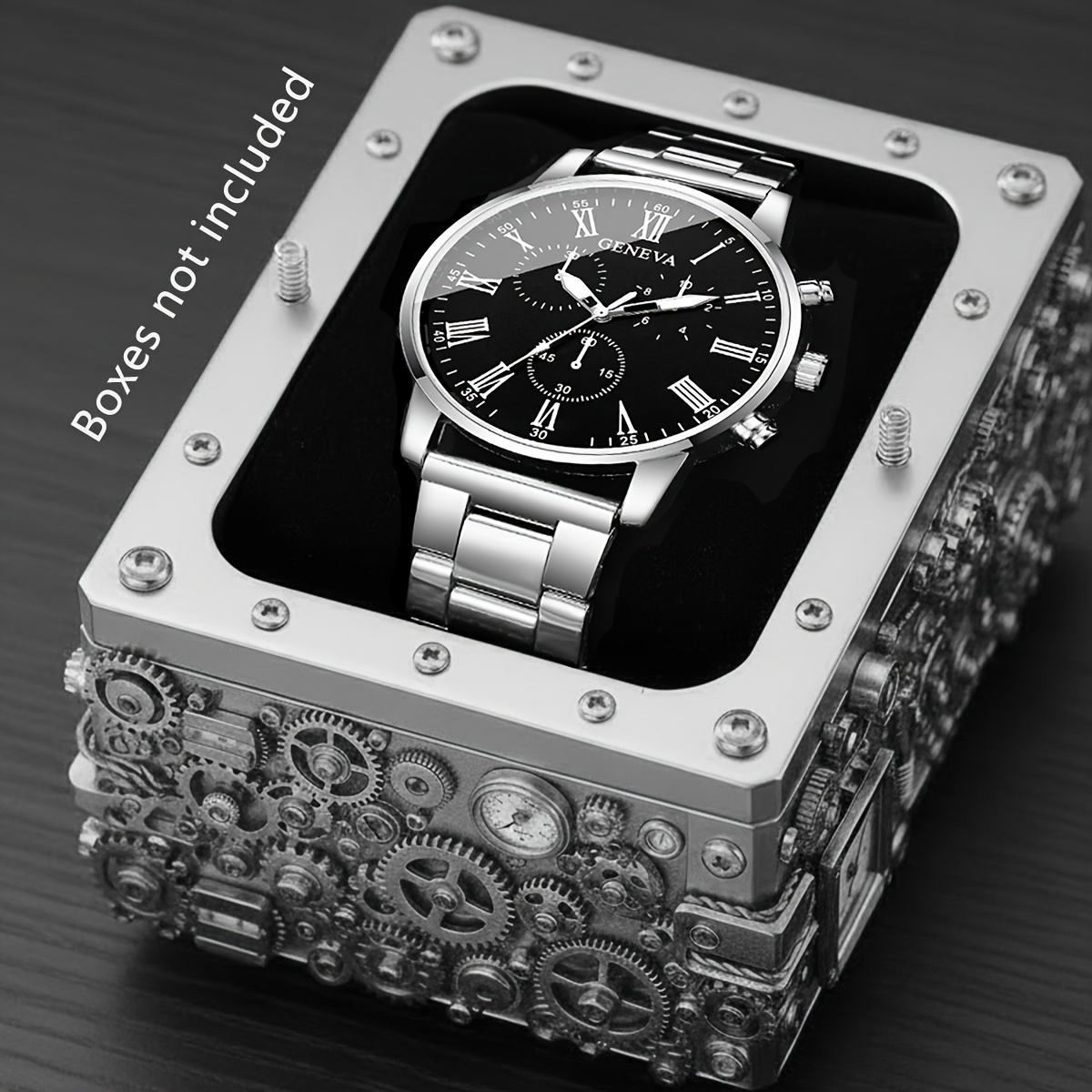 1pc/elegant Luxurious Men's Quartz Watch - Suitable For Daily Wear