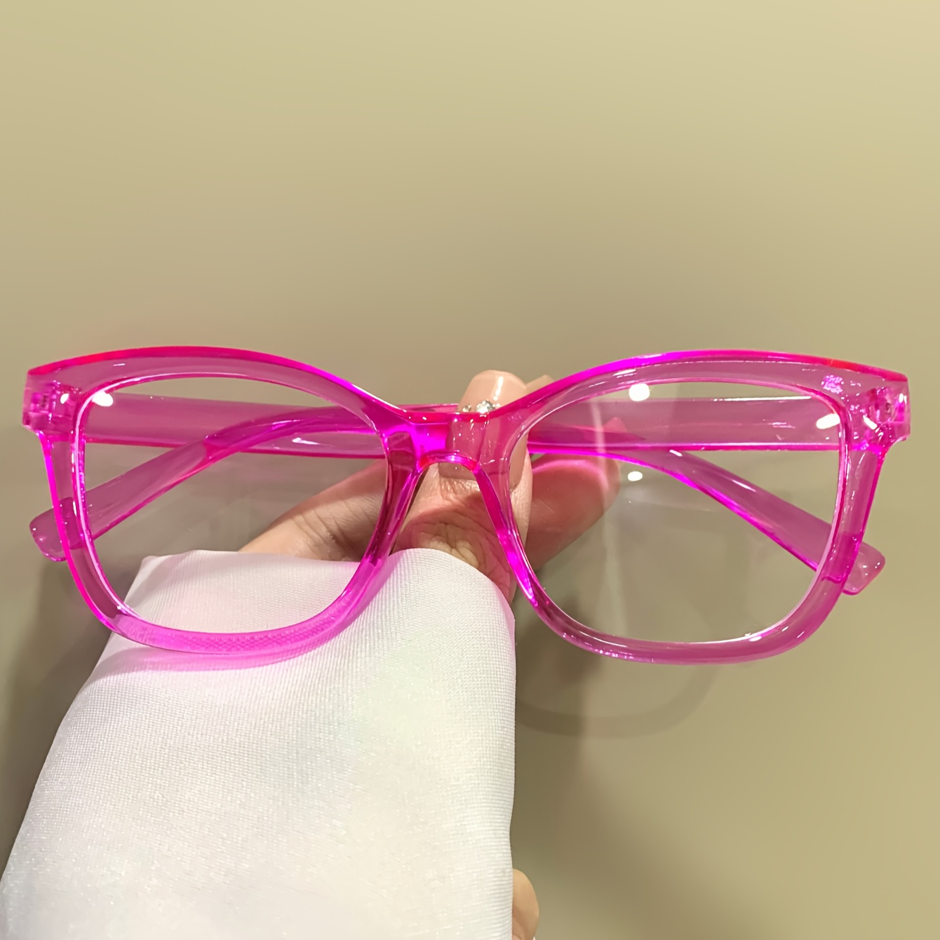 Y2k Cat Lens Glasses Candy Decorative Glasses Computer Spectacles For Women