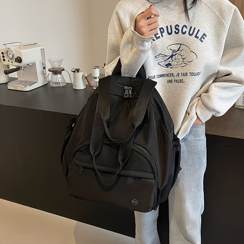 TEMU Women's Backpack Handbag 2025 New Korean Casual Luxury Shoulder Bag Lightweight Travel Bag Study Bag