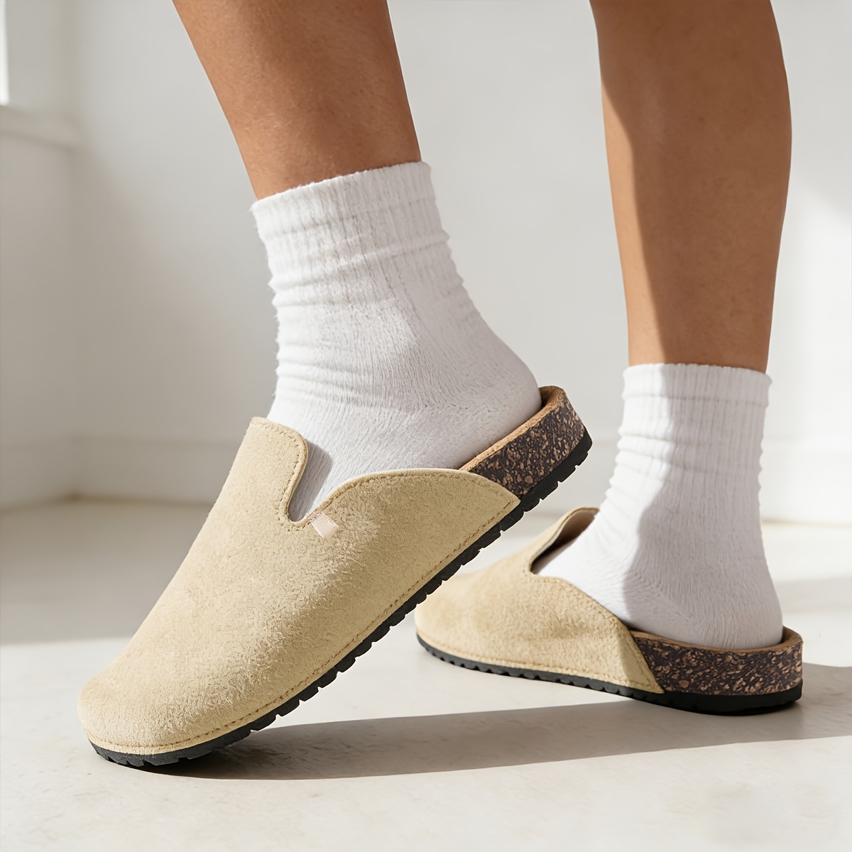 TEMU New Four-season Shoes, Slimming And Lengthening Legs, Soft, Skin-friendly And Non-abrasive, Non-slip And Wear-resistant, Easy To Put On And ,