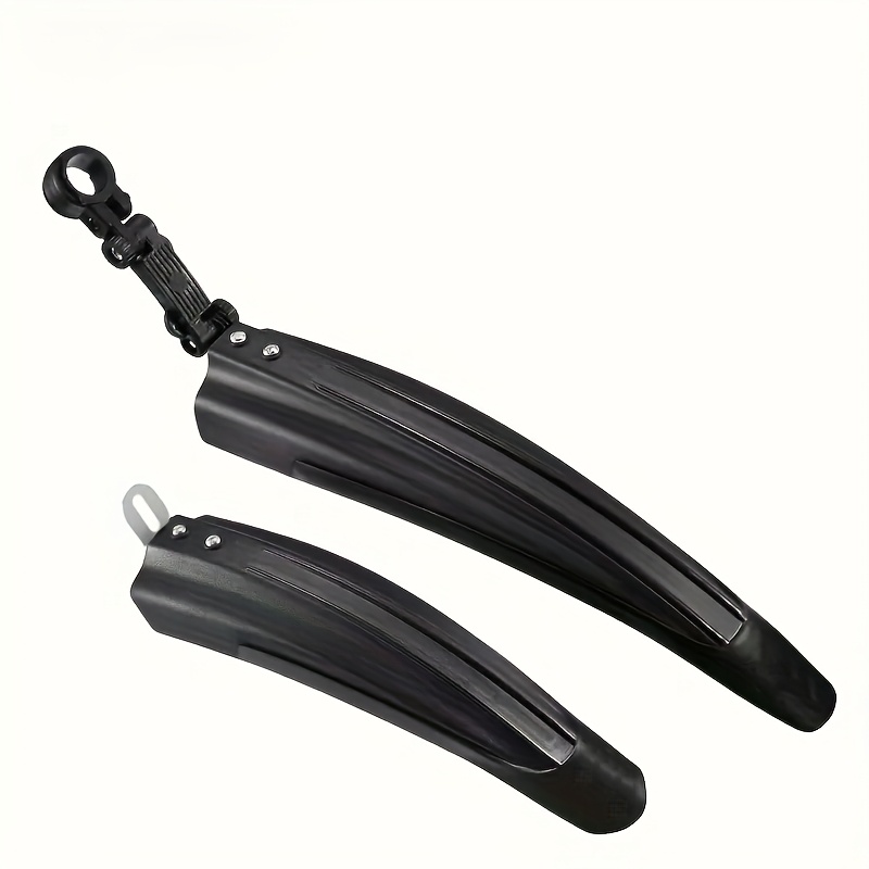 1pc Adjustable Bicycle Mudguard, Fully Covered With Widened And Thickened Pp Material, In Multiple Colors, Suitable For Mountain Bikes, Bicycles, Etc