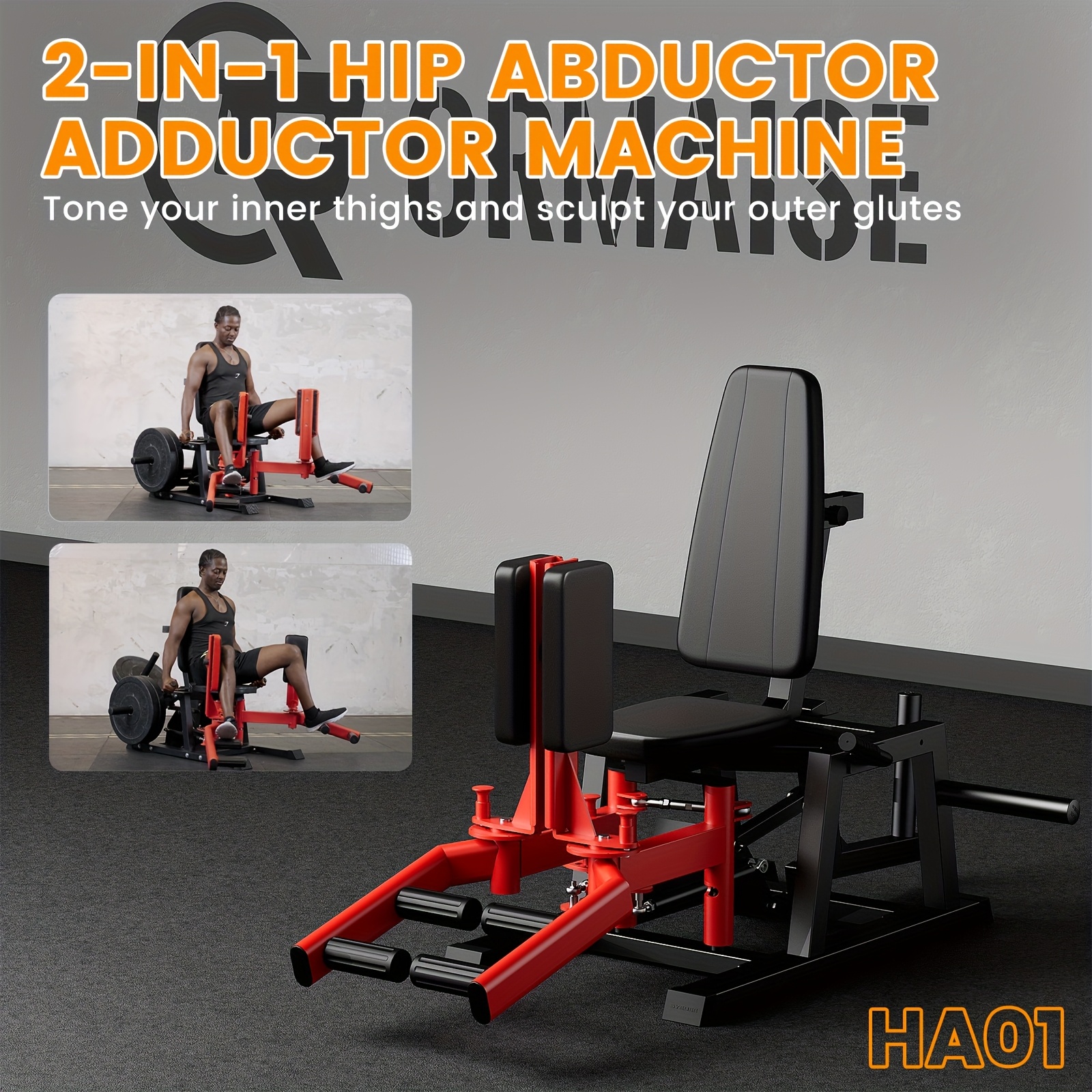 Machine D'Abducteur De * Machine à Plaques Pour Cuisses Intérieures Et Extérieures, Entraîneur De * Thrusteur De * Pour Salle De Spor