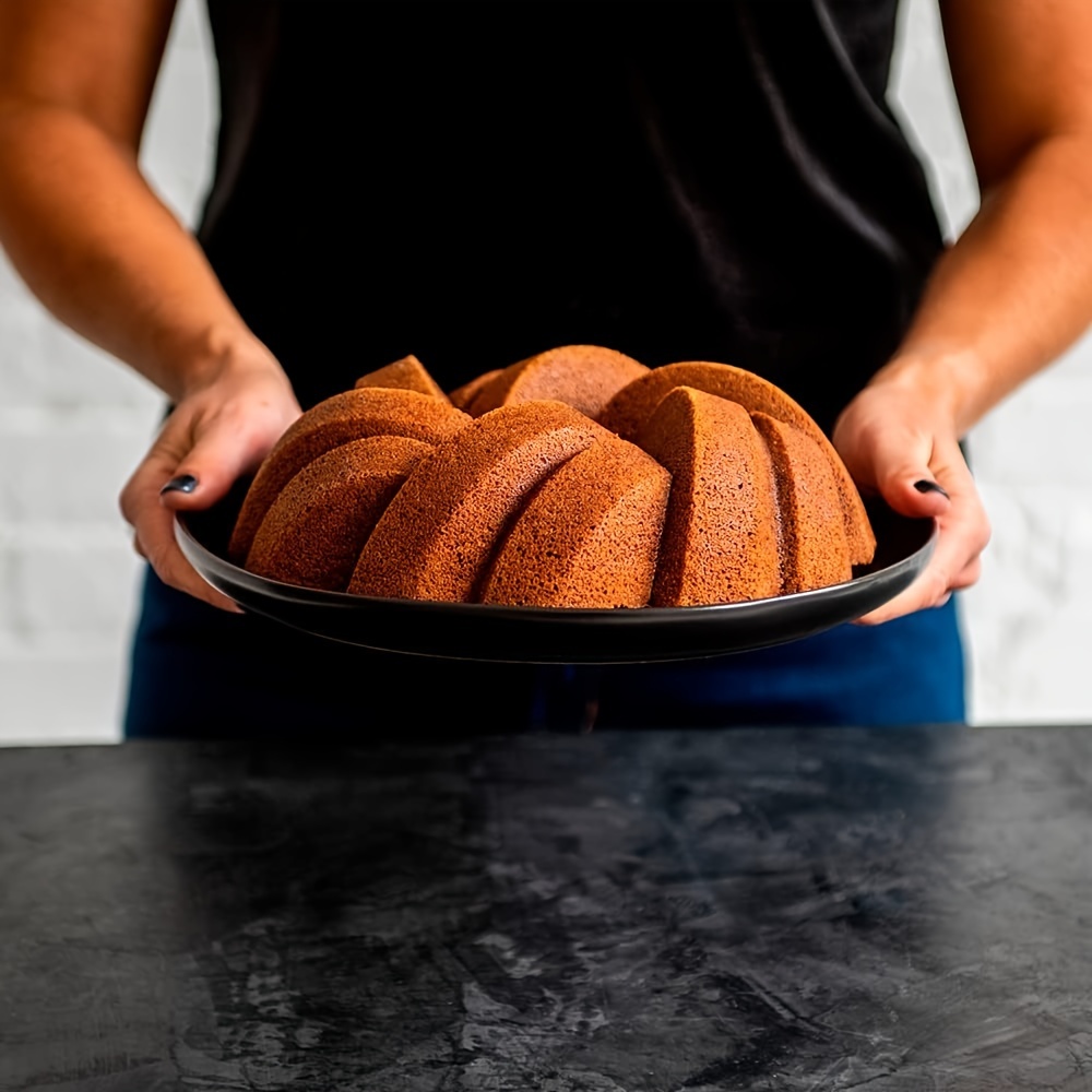 4pcs silicone cake pan nonstick fluted tube cake pans baking Temu