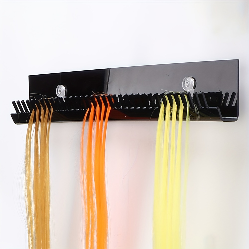 

1pc Hair Display Holder Rack Portable Hair Extension Organizer Rack For Hair Styling