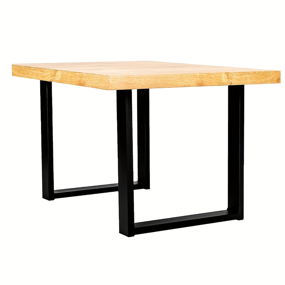 Image of Metal Table Legs 72cm Heavy Duty Metal Desk Legs Industrial Black Table Legs, Dining Table Legs, Furniture Legs 60*72cm (hxw)